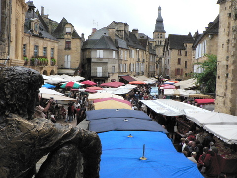 Sarlat Market Day